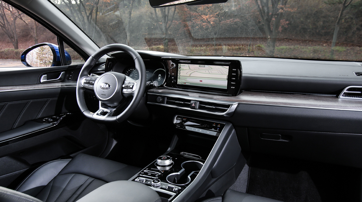 kia k5 interior